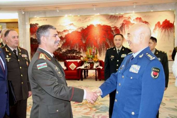 Azerbaijan, China discuss military cooperation