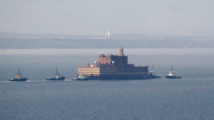 Russland schickt schwimmenden Reaktor los