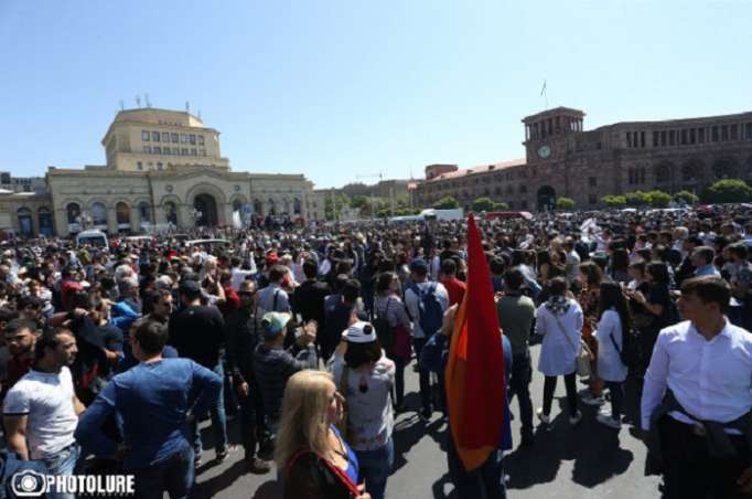 Erneut beginnen Proteste in Eriwan - Live 