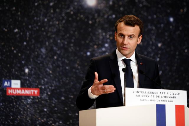 Macron notes importance of talks with Russia on Syria