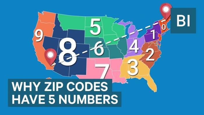 ZIP code digits hold specific information about where you live - VIDEO