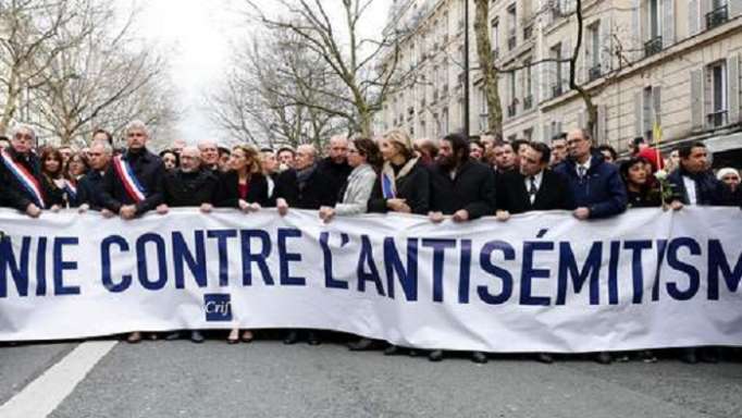 Manifeste "contre le nouvel antisémitisme" en France