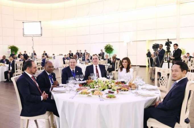 First VP Mehriban Aliyeva attends reception for FMs of Non-Aligned Movement