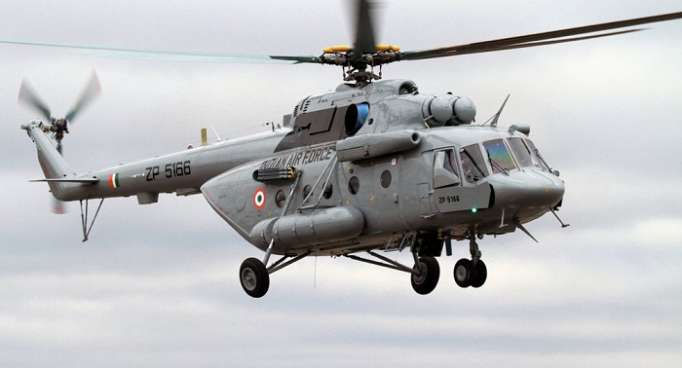 Cuatro heridos en el aterrizaje forzoso de un Mi-17 en el norte de la India