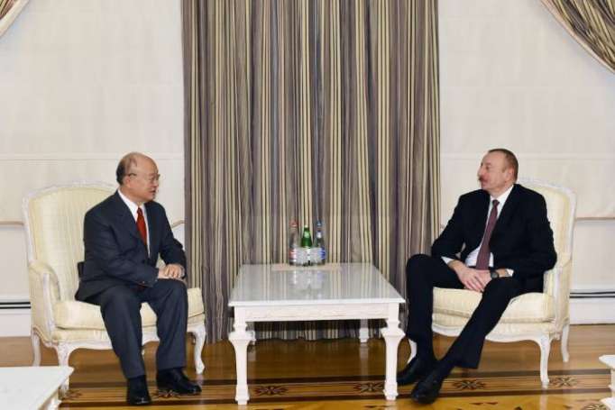 President Ilham Aliyev received IAEA chief
