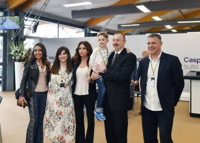 President Ilham Aliyev fulfills little boy