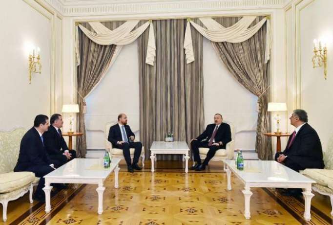 President Aliyev receives Turkish youth and sport minister