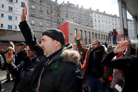 French rail workers press on with strike after lawmakers pass reform