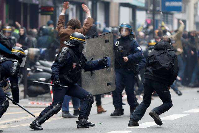 France hit by second day of rail chaos as strike bites  