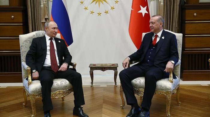 Ərdoğan-Putin görüşü başa çatıb