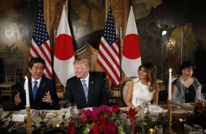 Trade issues expose the limits of Trump-Abe ‘bromance’
 
 