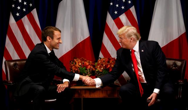 Trump, Macron to face differences on Iran, trade, as French visit begins 