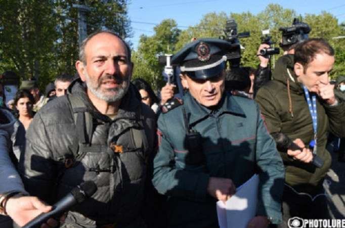 Armenian protest leader claims to launch nationwide ‘velvet revolution’