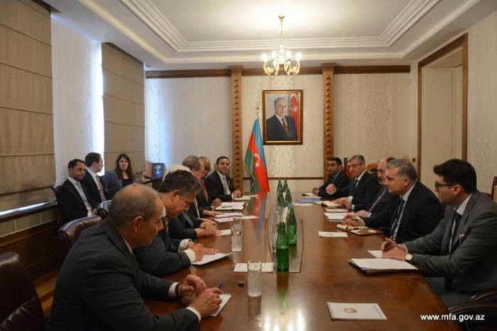 Azerbaijani FM receives members of US Congress