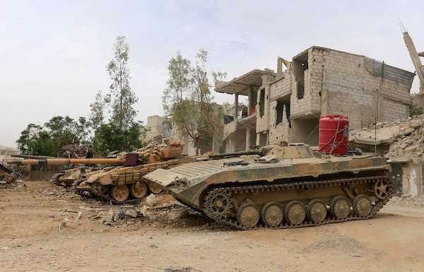 تعزيزات للجش السوري تصل إلى محافظة درعا