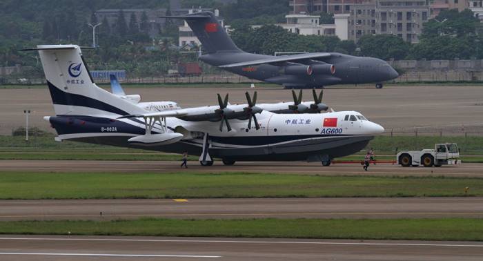 La Chine met en vente le plus grand avion amphibie au monde