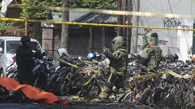 Tote bei Angriff auf Kirchen in Indonesien