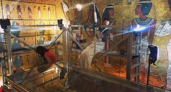 Les «chambres cachées» dans la tombe de Toutankhamon livrent leurs secrets