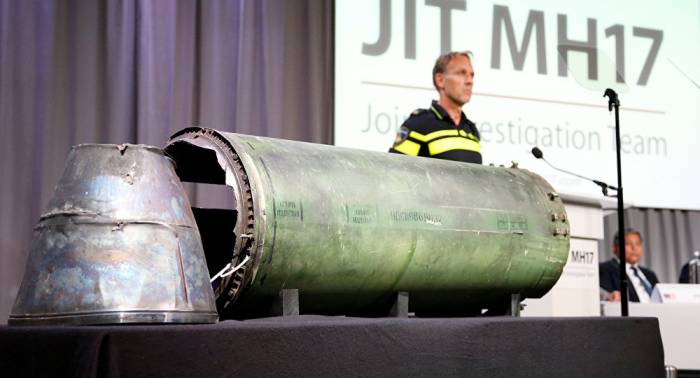 Russian MoD: missiles shown by MH17 investigators were decommissioned after 2011