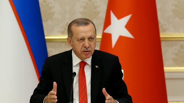 Erdogan se dirige al Parlamento uzbeko