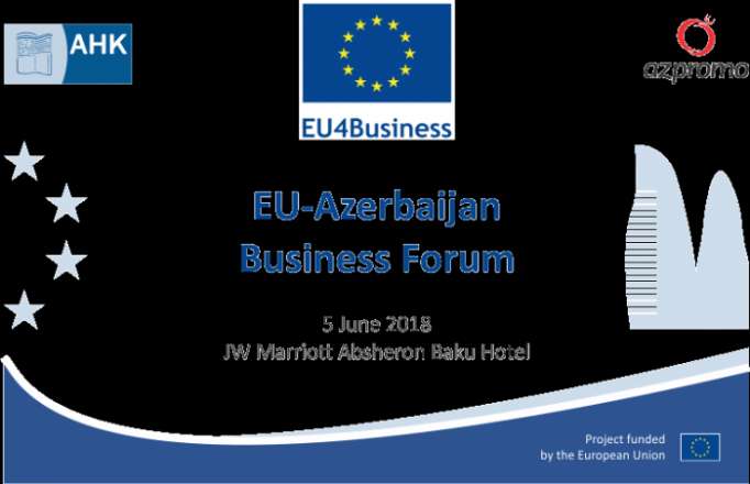 EU-Azerbaijan Business Forum to be held in Baku on 5 June