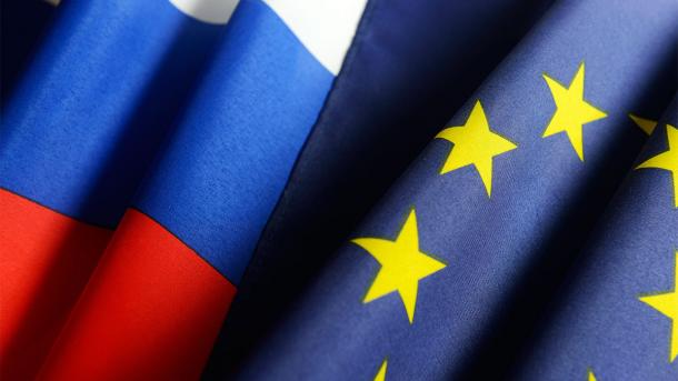 Handelsvolumen zwischen Russland und der EU