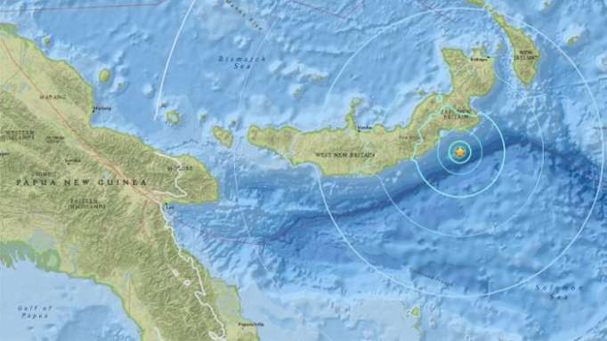 Un fuerte sismo de magnitud 6,0 sacude Papúa Nueva Guinea
