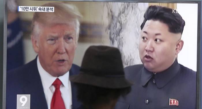Trump transmite un mensaje verbal a Kim Jong-un
