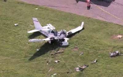 Tres muertos en un accidente aéreo en España