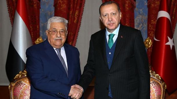 Erdoğan telefoniert mit Abbas