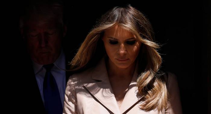 Was ist Melania passiert? Trump über Zustand von „großartiger First Lady“