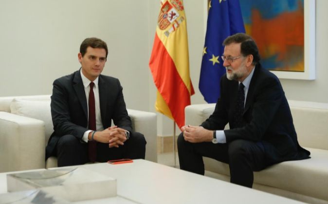 Termina la reunión entre Rajoy y Rivera marcada por las discrepancias sobre el 155