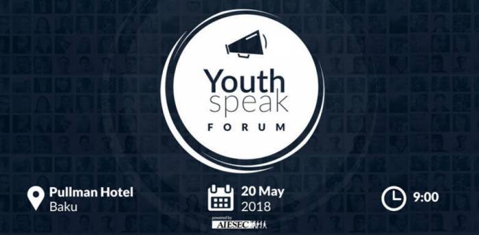 Jugendforum “YouthSpeak Forum-2018“ in Baku