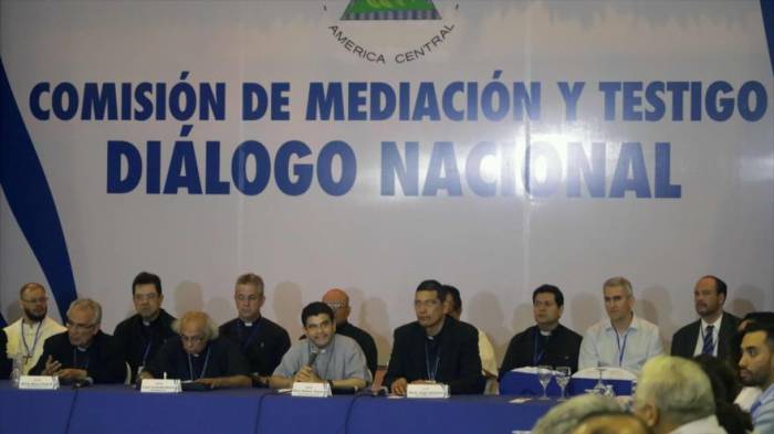 Continúan discusiones políticas en el Diálogo Nacional en Nicaragua