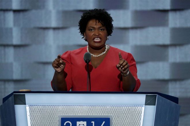Could Stacey Abrams become the first black female US governor?