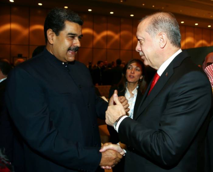 El presidente turco Erdogan felicita a Maduro tras su reelección