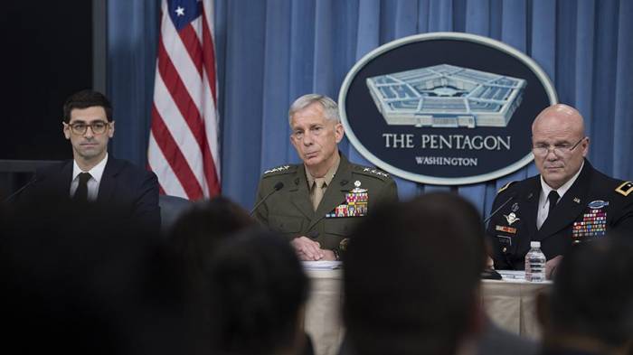 Syrian state media says U.S. hit army posts, U.S. denies