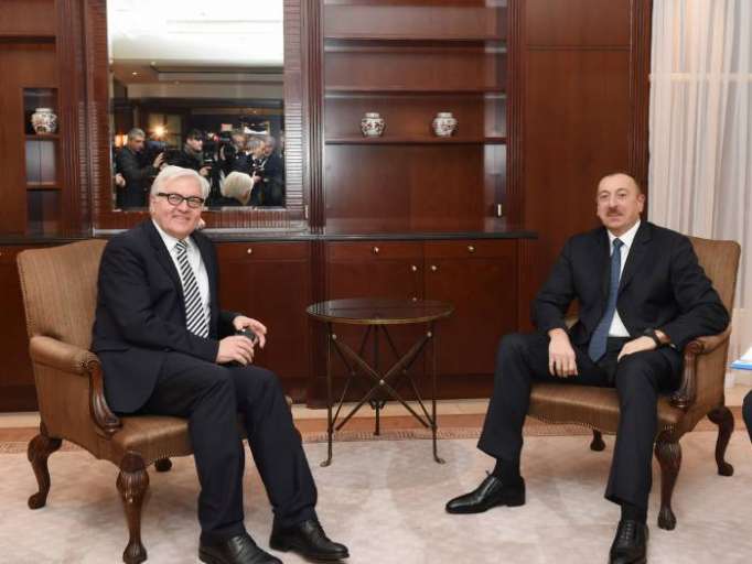 El presidente alemán envía sus felicitaciones a Ilham Aliyev