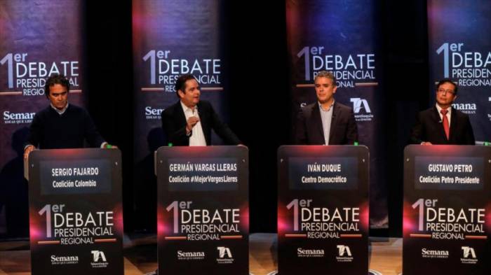 Debate electoral en Colombia: Corrupción y falta de democracia