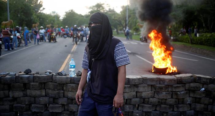 EEUU condena violencia contra manifestantes en Nicaragua