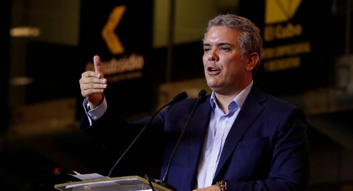 El presidente electo de Colombia promete gobernar "con todos y para todos"