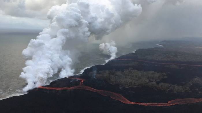 Aschewolke zieht 3700 Kilometer zu den Marshallinseln