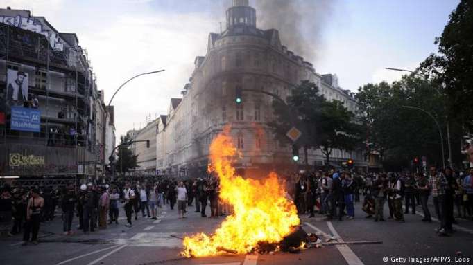 Raids in four European countries over Hamburg G20 riots