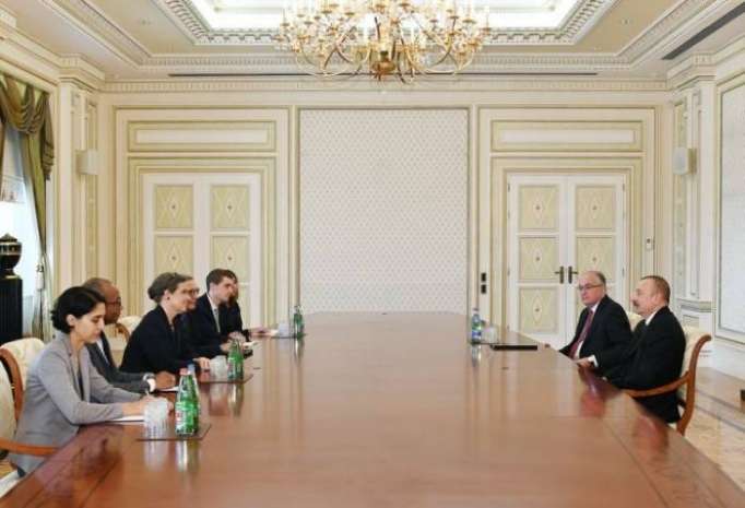 President Ilham Aliyev receives U.S. Deputy Assistant Secretary of State