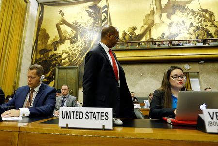 U.S. plans walkout as Syria takes reins of U.N. disarmament forum