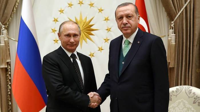 Erdogan, Putin discuss Syria, energy in phone call