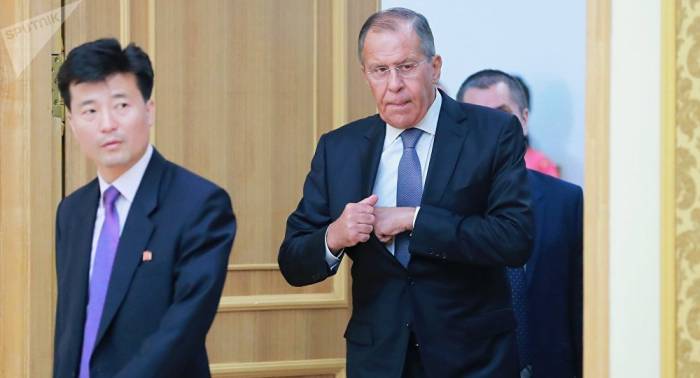 Serguéi Lavrov se reúne en Pyongyang con el líder norcoreano