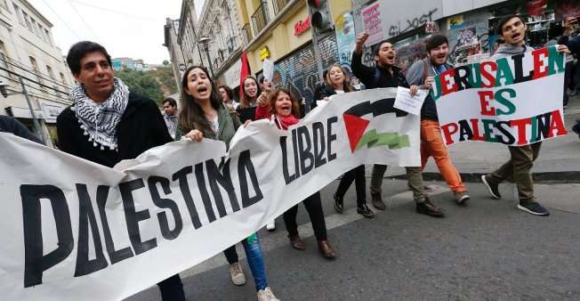 Chilenos repudian agresiones ‘neocoloniales’ contra Palestina