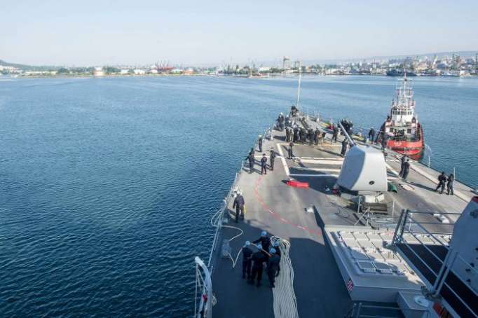 NATO ships enter Black Sea