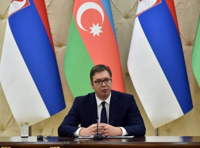 Vucic: Serbia intends to develop co-op with Azerbaijan in all spheres